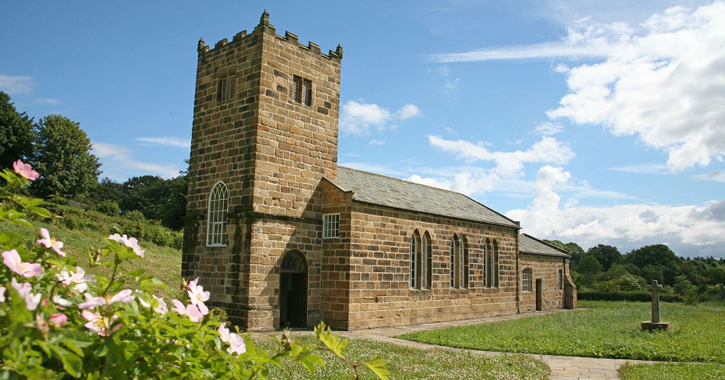 St Helen’s Church in The 1820s Landscape at Beamish Museum